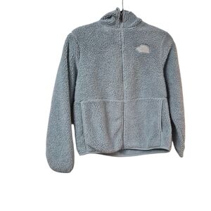 The North Face Kids Light Teal Fleece Jacket Girls Size 12